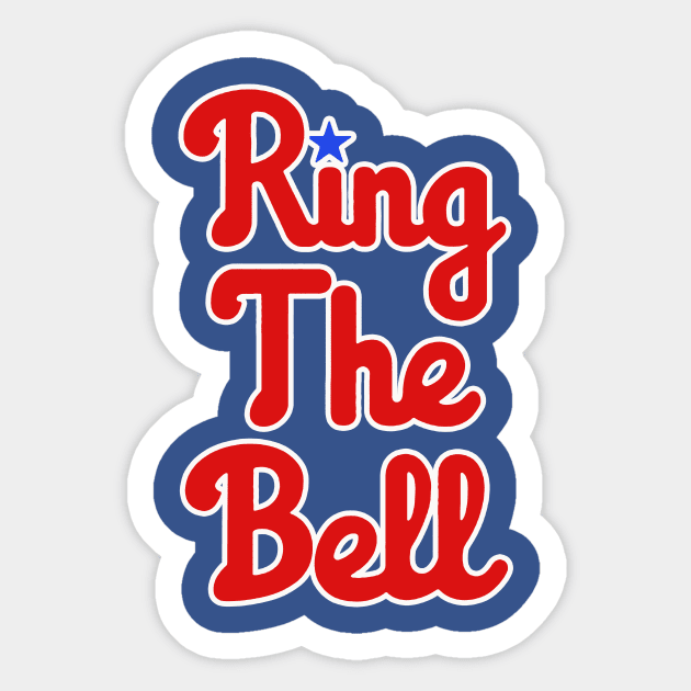 Ring the Bell Sticker by Philly Drinkers